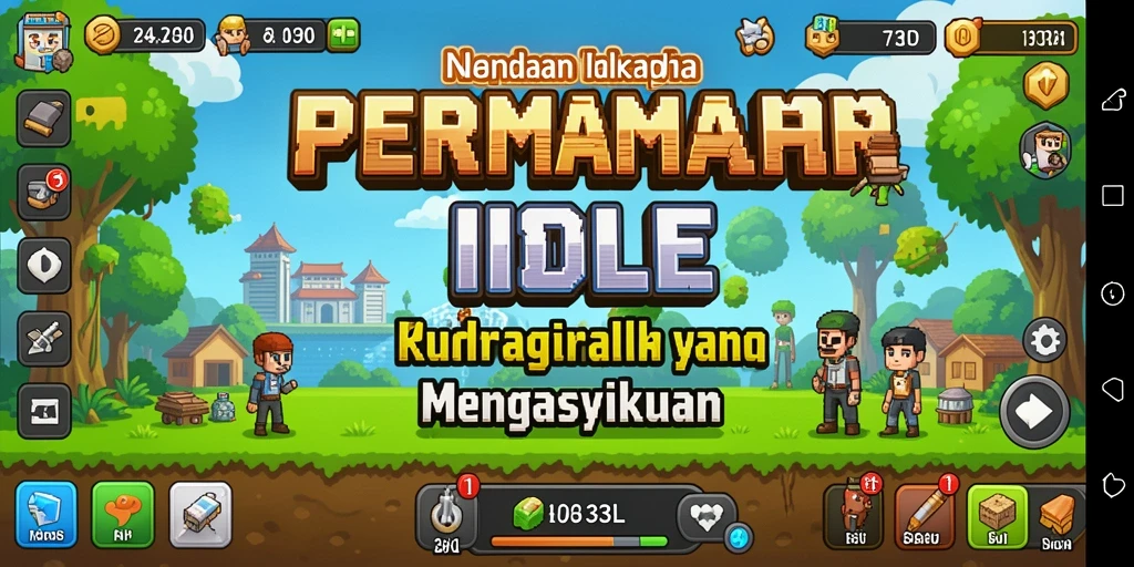 Tampilan screenshot game 33L menampilkan gameplay Idle yang menarik.
