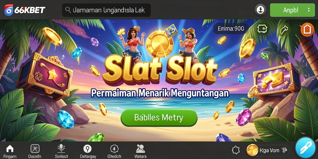Gameplay seru dan menantang di 66KBET.