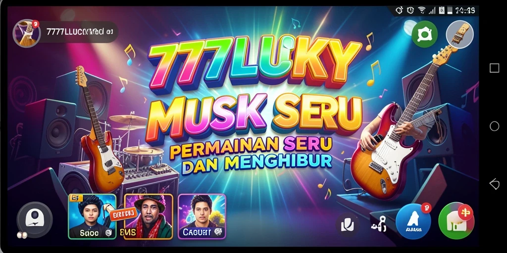 Screenshot utama menampilkan gameplay 777LUCKY yang seru dan interaktif.