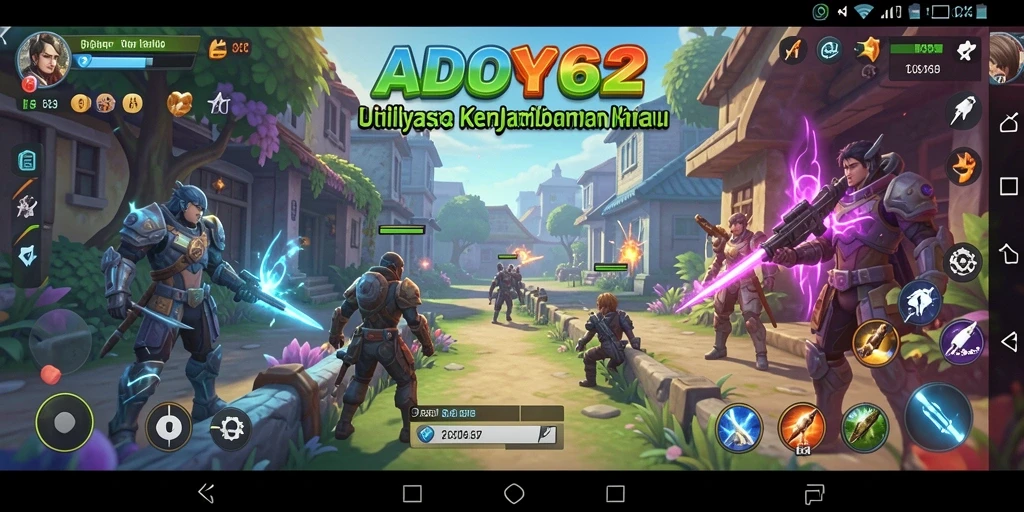 Tampilan antarmuka utama ADG62 yang sederhana dan menarik.