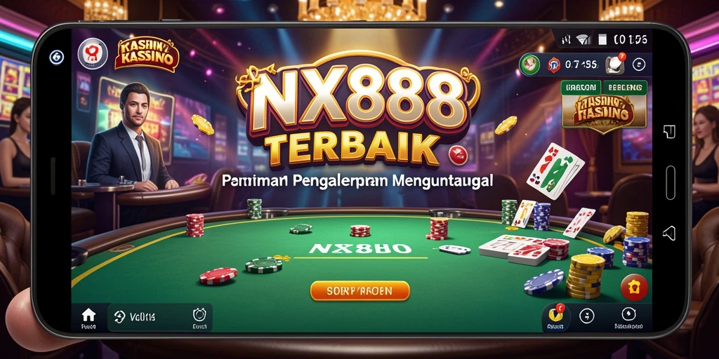 Tampilan gameplay menarik dari NX888 dengan banyak pilihan permainan Kasino.