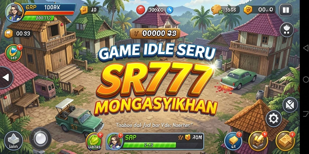 Tampilan gameplay SR777 yang menarik dengan berbagai fitur Idle.