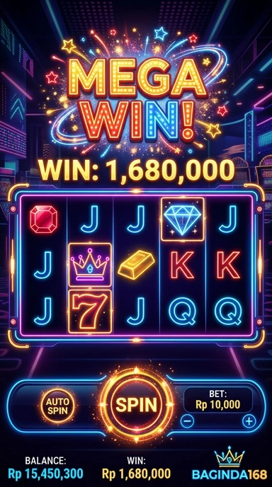Menu kategori aplikasi pada situs baginda168 yang mudah dinavigasi.